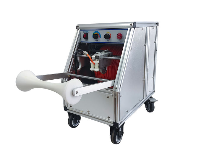 Lateral Launch Sewer/Drain Pipe Inspection Branch Line Inspection Van Installed Robotic Crawler 1