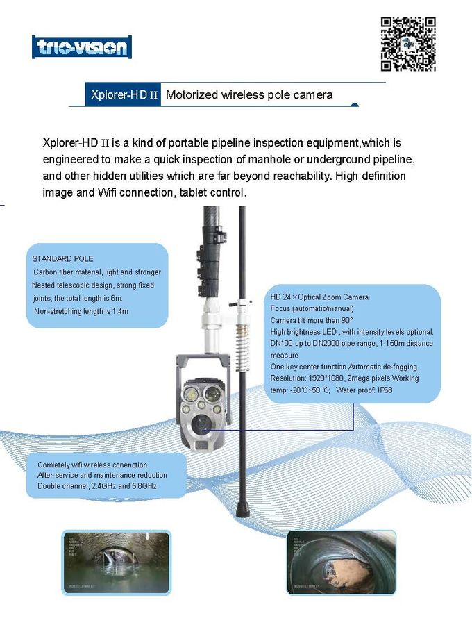 High Resolution Telescopic Pole Mounted Survey Camera 3