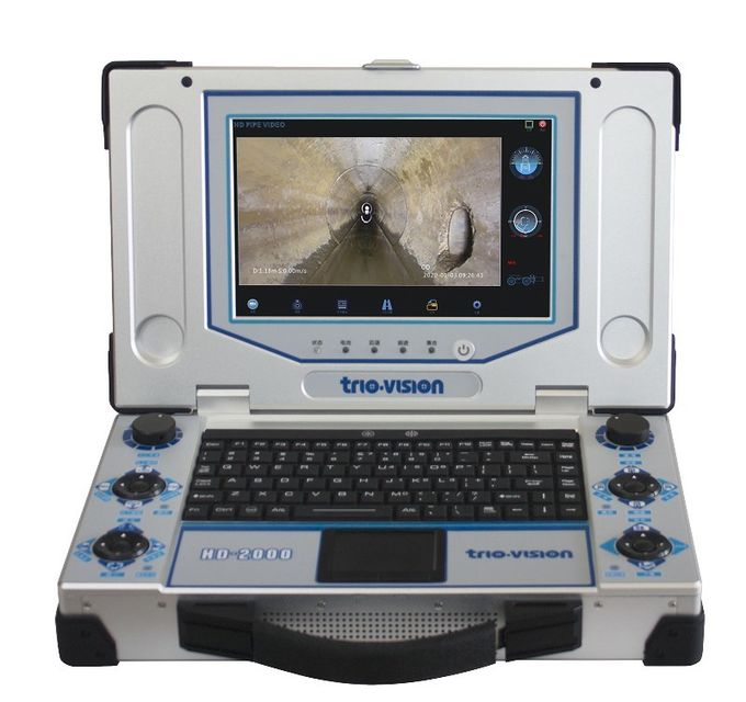 Sewer drain pipe inspection crawler system wireless control Andriod tablet 0