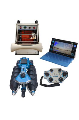 quality Amphibious Screw type CCTV and sonar sewer/water pipe inspection camera system factory