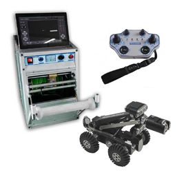 China CE / FCC Pan Tilt System With Motorized Lifing For Pipeline Inspection HD Camera