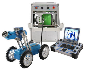 China Powerful Crawler Drive Pipe Crawler Robot For Inspecting Pipelines 150-1500mm Diameter
