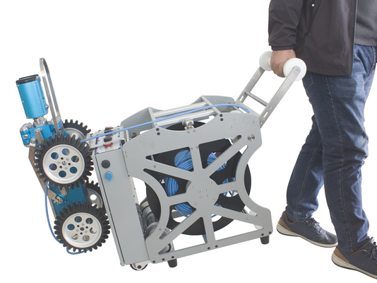 China CCTV 1500mm Robotic Crawler Pipe Inspection System 1024*768 Resolution